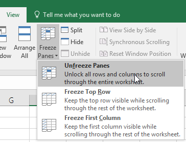 how do you freeze first two rows in excel