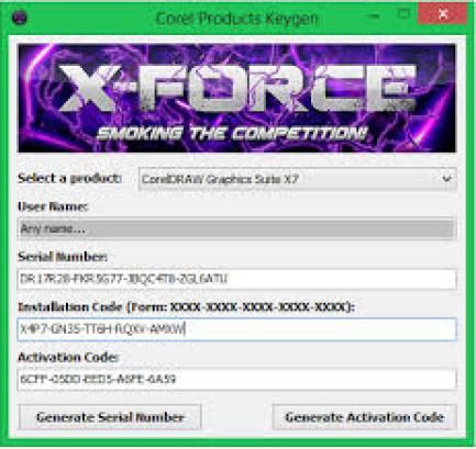 Coreldraw graphics suite 2018 x-force keygen